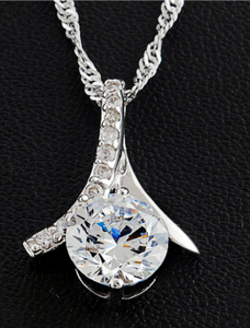 FOR LOVE SOLITAIRE PENDANT 1